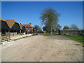 Path through Great Park Farm in RG7 2AA