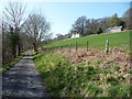 Cottages above the Usk near Bwlch, Powys in LD3 7NZ