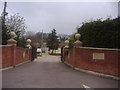 Entrance to Green Vale Caravans, Kensworth in LU6 3RD