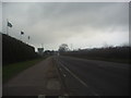 Dark clouds over the A5, Kensworth Lynch in LU6 3RD