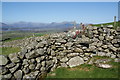 Stone stile above Harlech in LL46 2TS