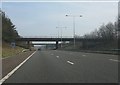 M58 motorway - junction 4 bridges in WN8 8AP