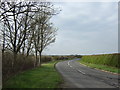 Minor road towards Hawton in NG24 3RL