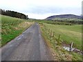 Road to Balloch and Ascreavie in DD8 4SQ