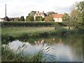 Fishing lake near Newnham Hall in CV23 0JT