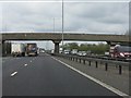Aspley Hall accommodation bridge, M1 motorway in MK17 8BN