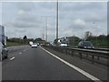 M1 motorway north of junction 15 in NN4 0LY