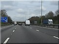 M1 motorway - 1 mile to junction 15a in NN4 0PA
