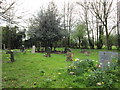 The graveyard at St Helen's, Cumberworth in Cumberworth