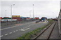 Charter train at the Seaforth container terminal in L21 4PW