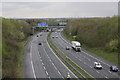 M57 motorway from railway bridge in L34 1AW