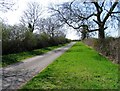 Stoke Road away from Lyddington in Lyddington