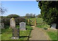 Gateway from church yard in Braunston-in-Rutland