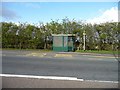 Bus stop on the B6173 in Hobson