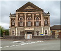 Front view of Grade II listed former Dyffryn chapel, Port Talbot in SA13 1UB