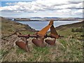 Abandoned plough in IV47 8SN