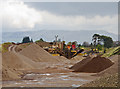 Sand and gravel quarry at Balado in KY13 0NJ