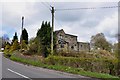The side view of Peakstones Inn on the B5032 in ST10 4DH