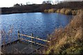 Fishing pond at Thorpe Wood in YO26 8AZ