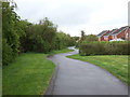 Cycle path beside the A1 in NG24 2GL