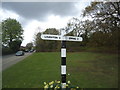 Roadsign, Theydon Bois in CM16 7DP