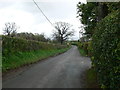 Country road to the south of Gellifor in LL15 1RY