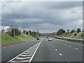 The M6 sliproad joins the M56 towards Manchester in WA16 0SG