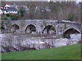 Llangynidr Bridge, in winter in NP8 1NQ