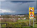 B714 Road Signs, Dalry in KA24 4JZ