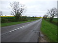 Road towards Long Bennington in NG23 5TU