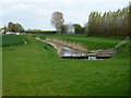 Drain and weir near Crooked Bank, Wisbech in PE14 0RZ