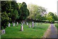  The current graveyard at Matterdale in Matterdale