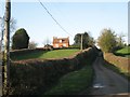 Mount Pleasant Lane below Mount Pleasant Farm in B95 5NS