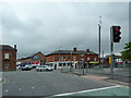 Junction of Queensway and Bolton Road, Swinton in M27 8RJ