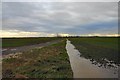 Featureless flooded Fenland in CB7 5UP