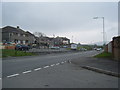 A4093/Ffordd Llanbad junction in CF39 8UN