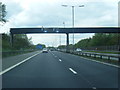 M4 westbound near Skewern in SA10 6NR