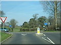 Junction on B3128 Clevedon Road in BS8 3UZ