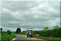 Tractor and trailer on A272 in GU28 0RG