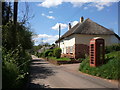 Public telephone at Clyst St Lawrence in EX15 2NR