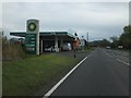 BP filling station near Lympsham in BS24 0HS