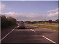 Exiting the A12 at the Boreham Interchange in CM3 3HY