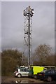 Microwave mast near Shilton in OX18 4AW