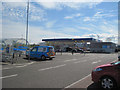 Tesco petrol station and car park Dumfries in DG1 3JB