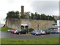 Water tower of Shotts Iron Works in Shotts