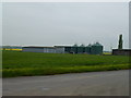 Farm buildings and silos, Green Road near Eye in PE6 7YN