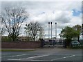 Factory chimneys, east side of Kitt's Green Road in B33 8JT