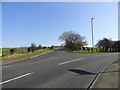 Road junction on the A6076 in NE16 5DA