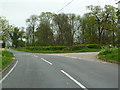 Road junction west of Edworth in Edworth