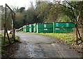 Recycling area near Maesteg Sports Centre in CF34 0AH